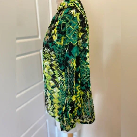 Ruby Rd.Fun Print Blouse - Picture 3 of 5